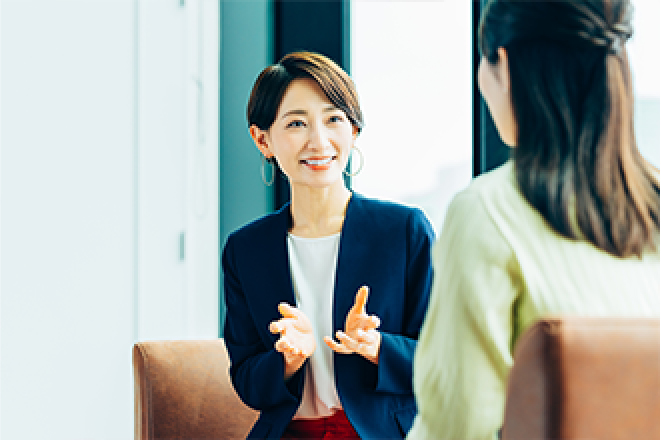 質問＆カウンセリングが充実